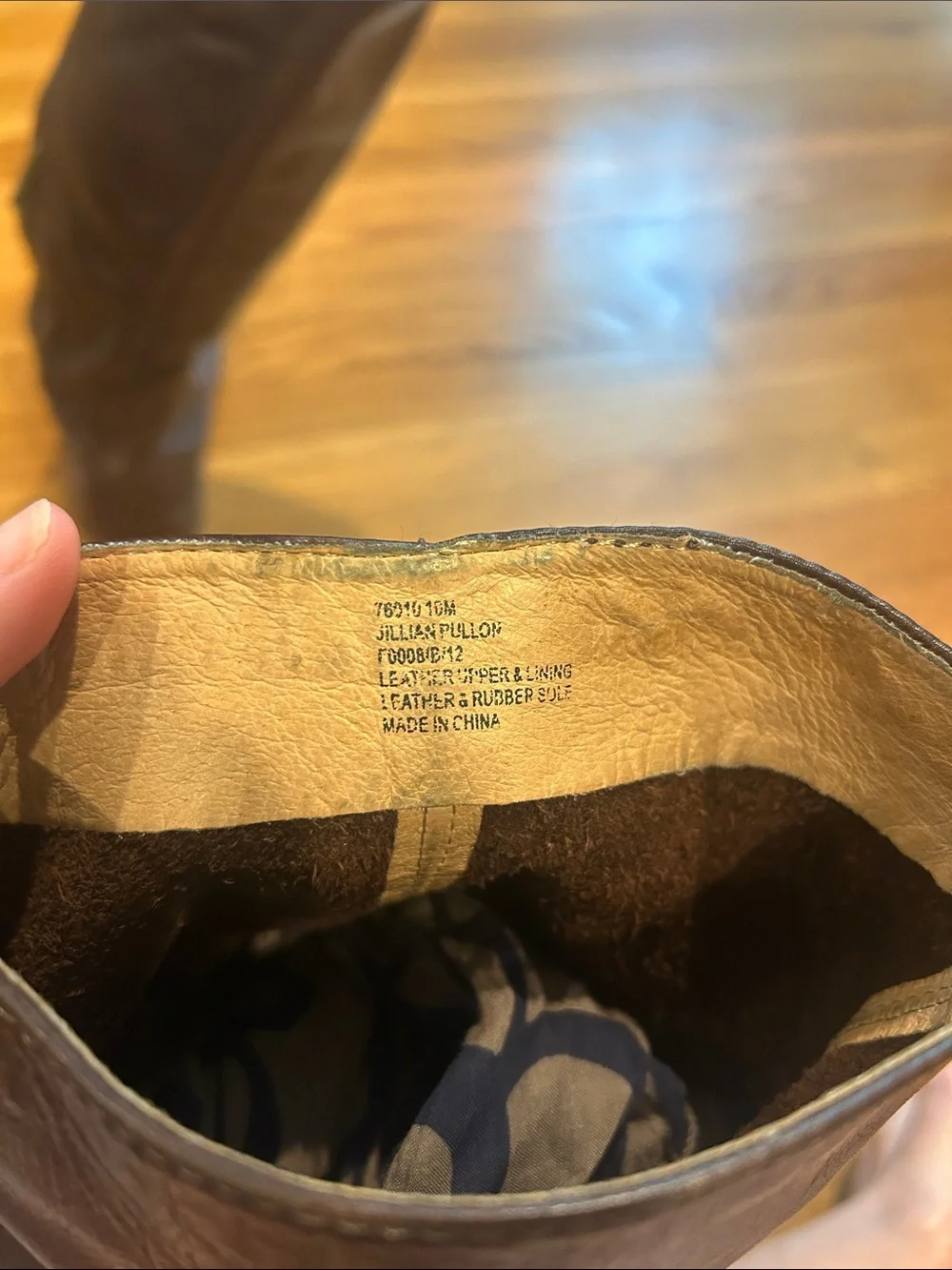 Frye Women's Tall Brown Leather Boots